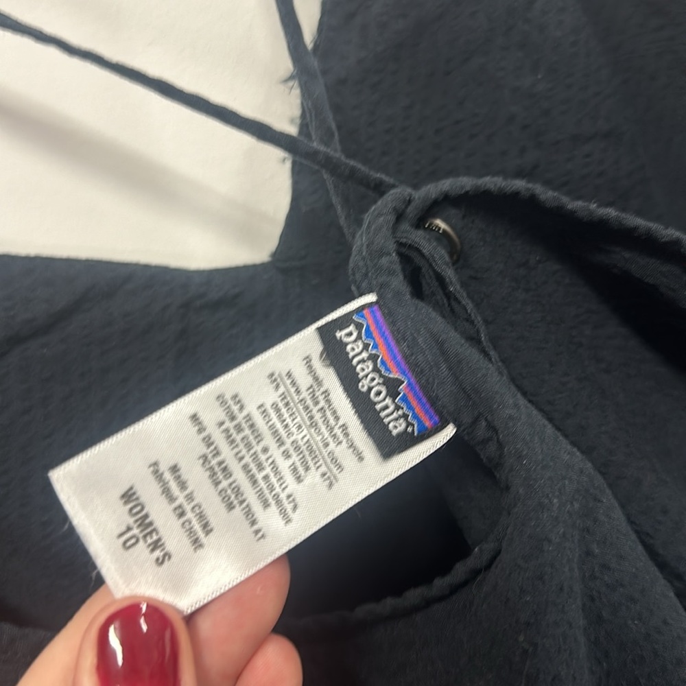 Patagonia black layered tank top 10 - Picture 6 of 6